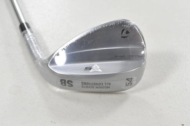 TaylorMade Milled Grind 5 Chrome 54*-12 Wedge Right DG Tour Issue Steel # 218768
