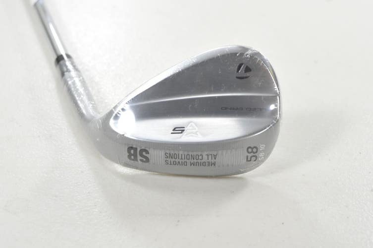 TaylorMade Milled Grind 5 Chrome 58*-10 Wedge Right DG Tour Issue Steel # 218771