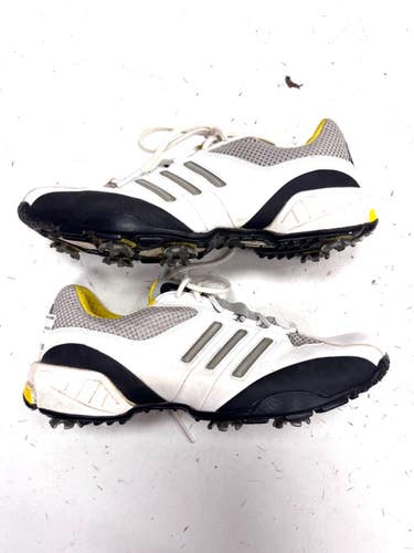 Used Adidas Mens Golf Shoes White Senior 10.5 11860-C000314480