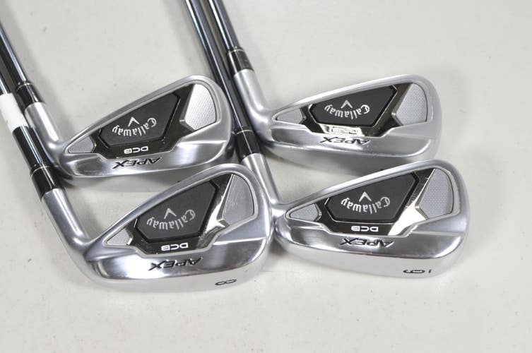 Callaway Apex 21 DCB 5-8 Iron Set Regular Flex Recoil Dart F3 Graphite #225837