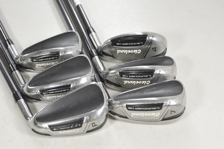 Cleveland Launcher HB 2017 4,6-PW Iron Set Senior Flex Miyazaki Graphite #225831