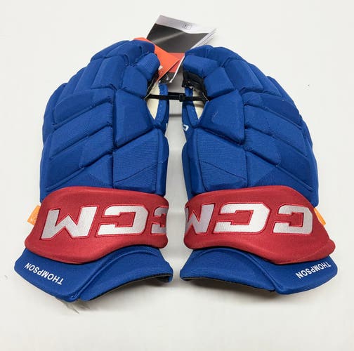 New 15” Tage Thompson Team USA CCM Jetspeed (HGPJS) Pro Stock Gloves