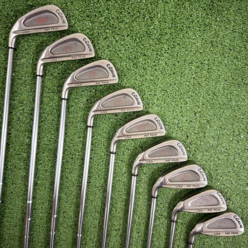 Callaway S2H2 Iron Set 2-PW Memphis 10 True Temper Steel Left Handed