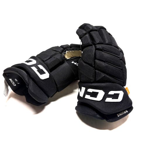 New 14" CCM Jetspeed (HGPJS) Pro Stock Gloves - Boston Bruins