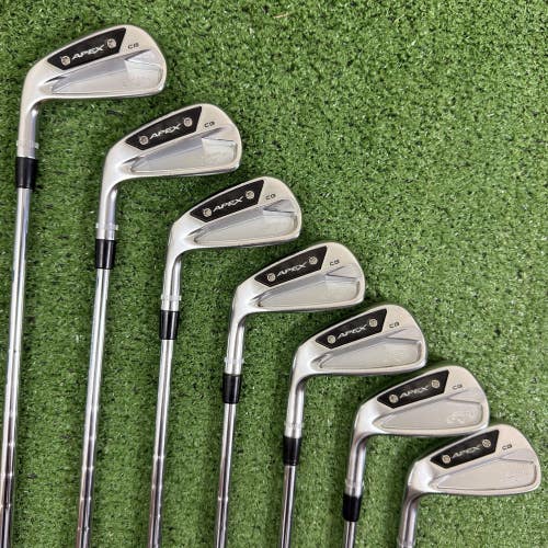 READ Callaway Apex 24 CB Iron Set 4-PW NS Pro 130g Extra Stiff Left Handed +1/4