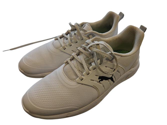 Used Puma Mens Golf Shoes White Senior 10 11450-S000527325