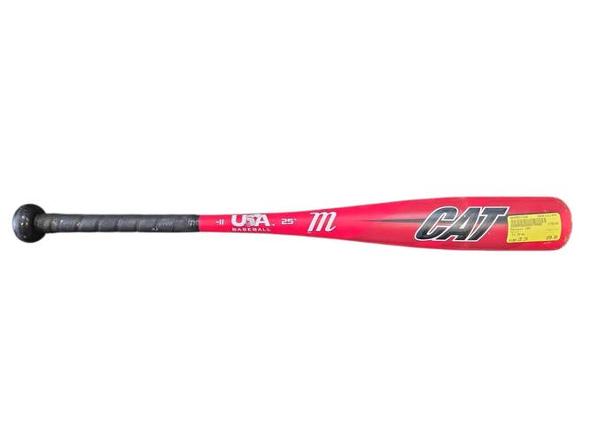 Used Marucci CAT BB/SB USA 2 5/8 Bat 25" 11450-S000527320