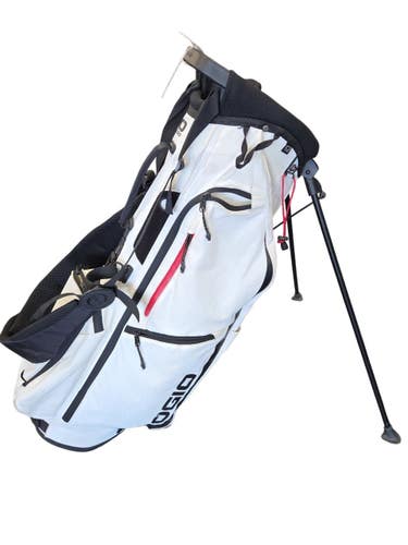 Used Ogio STAND BAG Mens Stand Bag White 11450-C000527256