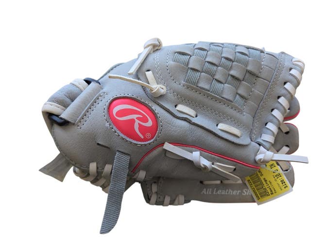 Used Rawlings SURE CATCH BB/SB Glove RH Throw Grey 10 1/2" 11450-S000527228