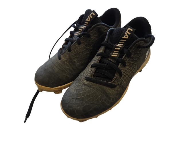 Used Under Armour BB CLEATS BB/SB Cleats Black Junior 02.5 11450-S000527194