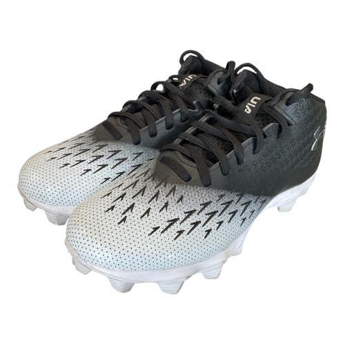 Used Under Armour Adult FB Cleats Black Senior 5.5 11450-S000527184