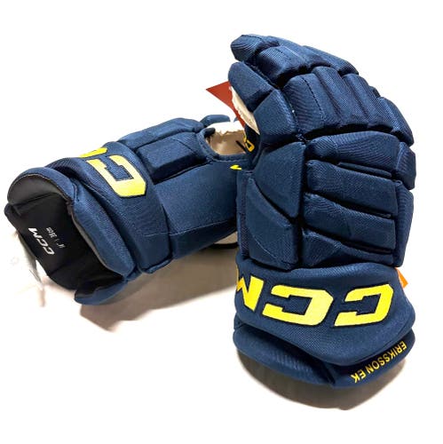 New 14" Joel Ericksson Ek Team Sweden 4-Nations CCM Jetspeed (HGPJS) Pro Stock Gloves
