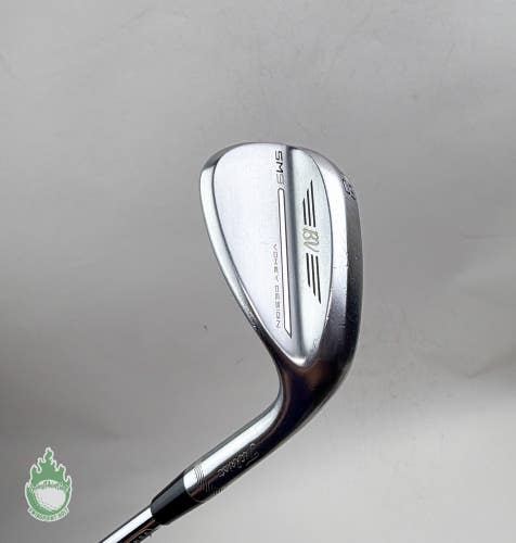 Used Titleist Vokey SM9 S Grind Chrome Wedge 60*-10 Wedge Flex Steel Golf Club