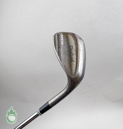 Cleveland RTX ZipCore Tour Rack Raw LOW Wedge 58*-6 Stiff Flex Golf Club