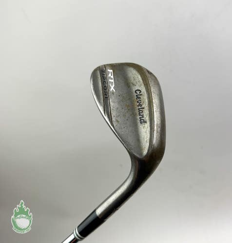 Cleveland RTX ZipCore Tour Rack Raw Mid Wedge 54*-10 Stiff Flex Golf Club