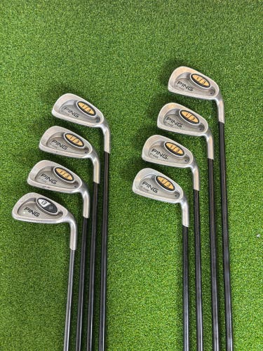 Men's Ping i3 Oversize Right Handed Iron Set Regular Flex Graphite Shaft (Used)