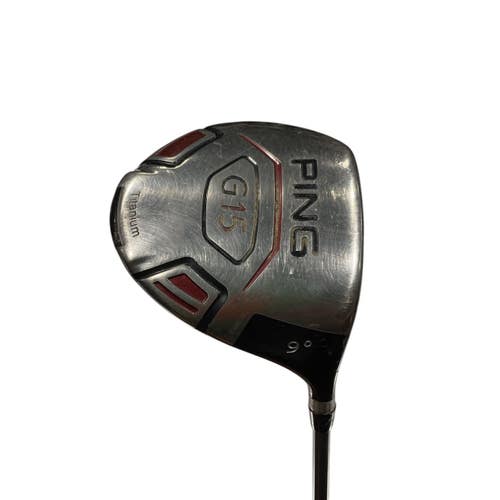 Used Ping G15 Mens Driver RH 9.0 Degree 11847-S000038233