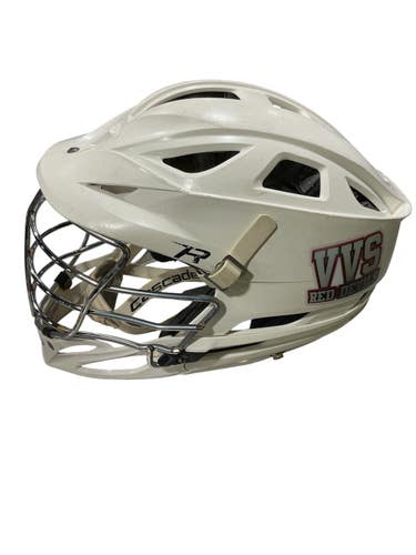 Used Cascade R Lacrosse Helmet White MD 11847-S000038228
