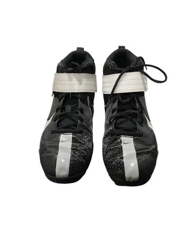 Used Nike TROUT BB/SB Cleats Black Youth 11.0 11847-S000038218