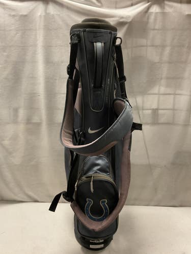 Used Nike EQUAFLEX COLTS Mens Stand Bag Navy Blue 11490-S000277017