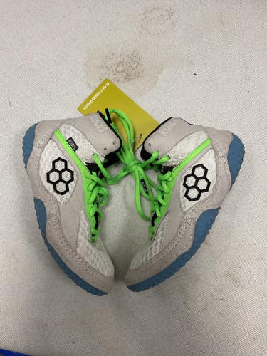 Used Rudis Wrestling Shoes White Junior 01 11490-S000277012