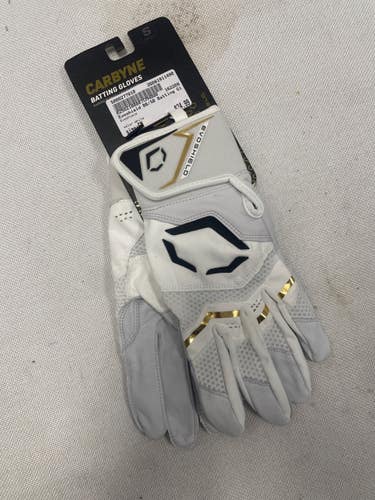 Used Evoshield BB/SB Batting Gloves White SM 11490-S000277010