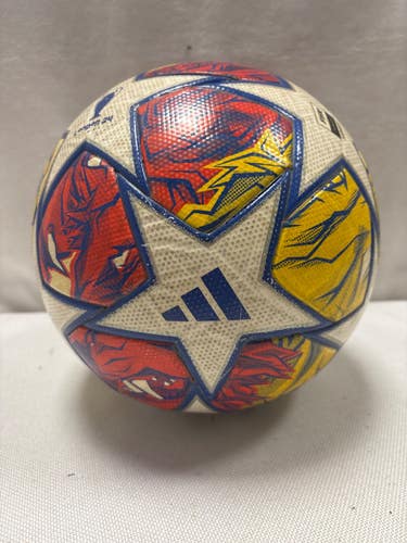 Used Adidas CHAMPIONS LEAGUE LONDON 24 FINAL All Size Soccer Ball White 5 11490-S000277007