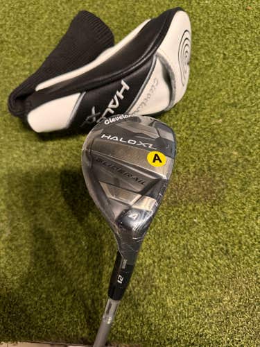 Cleveland HALO XL 4 21* Hybrid, Ascent 50 Senior Flex, RH
