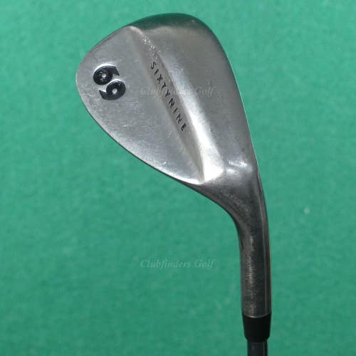 Sixty Nine Golf The Wedge 69-10 69 LW Flop Lob Wedge Stepped Steel Stiff