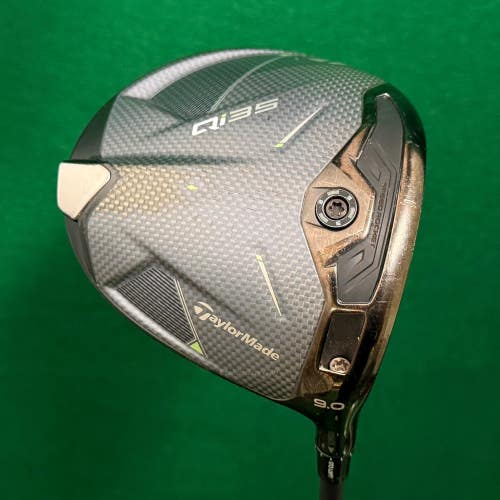 TaylorMade Qi35 9 Driver TaylorMade Mitsubishi REAX Blue 50-S Graphite Stiff