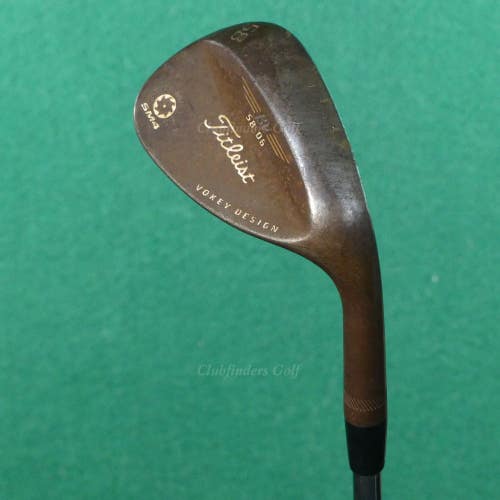 Titleist Vokey SM4 Oil Can 58-06 58 LW Lob Wedge Vokey Dynamic Gold Steel Wedge