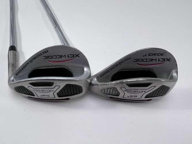 XE1 The Ultimate Wedge Set 59* | 65* Wedge Steel Mens RH