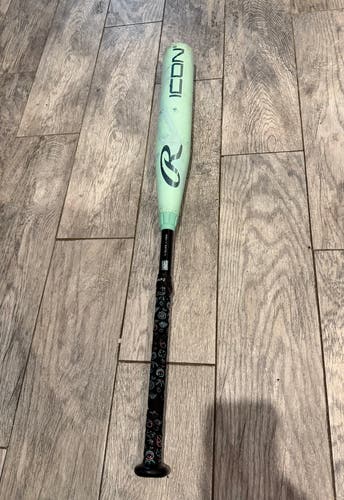 2026 Rawlings Icon Composite USABat Certified Bat (-8) 23 oz 31" (Used)