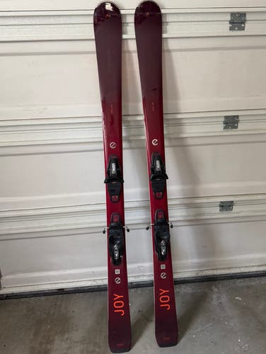 Women's 2024 HEAD Total Joy 163 cm All Mountain Skis With Bindings Max Din 11 (Used)
