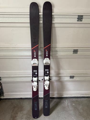 Women's 2020 HEAD Kore 99 171 cm Powder Skis With Bindings Max Din 12 (Used)