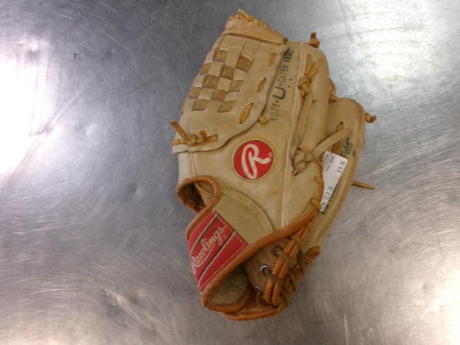 Used Rawlings RBG60 BB/SB Glove RH Throw Brown 12 1/2" 11868-S000071506