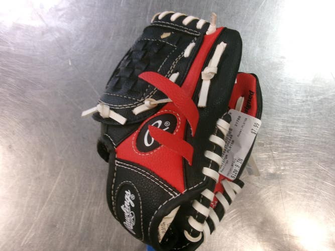 Used Rawlings PL91SB BB/SB Glove T-ball Black 9" 11868-S000071514
