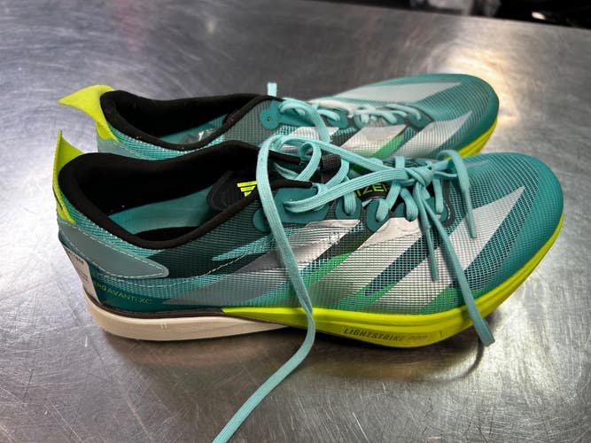 Used Adidas Track & Field Cleats Adult Green Senior 7.5 11868-S000071277