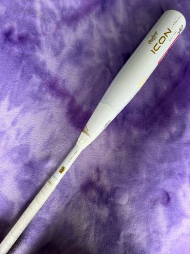 2024 Rawlings Icon Composite Bat USSSA Certified (-10) Composite 20 oz 30" (New)