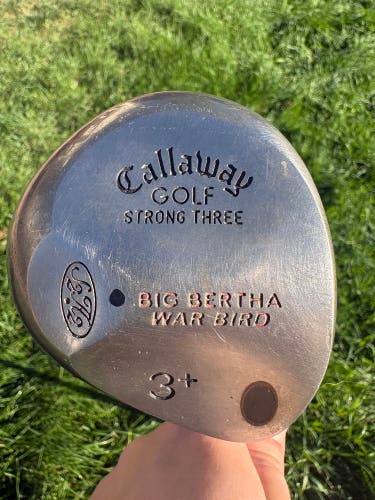Callaway Big Bertha Warbird Right Handed Fairway Wood 3 Wood Steel Shaft (Used)