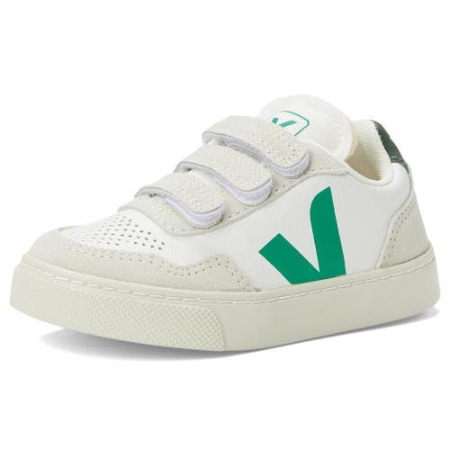 VEJA V-90 Sneakers Toddler US 8.5 White Leather Low Top Lifestyle Shoes ZOGG3522