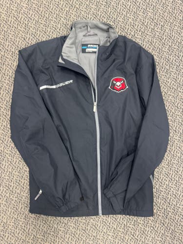 Black Adult Unisex Large Bauer Team Jacket (New)