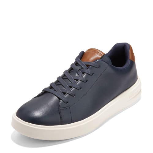Cole Haan Grand+ Court C39622 Sneaker Men 9 M Navy Leather Casual Shoes ZOGG3545