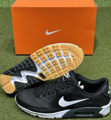 Nike Air MAX 90 G Golf Shoes - Black/White - HV9305 - Choose Size NEW