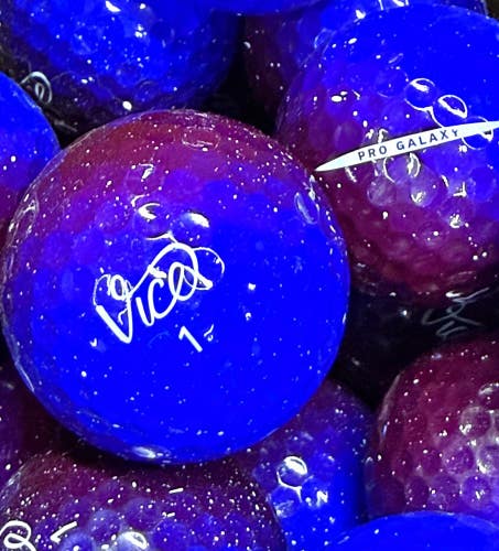 Vice Pro Galaxy....3 Near Mint AAAA Used Golf Balls...Limited Edition