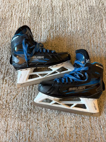 Intermediate Bauer GSX Hockey Goalie Skates Extra Wide Width 6 (Used)