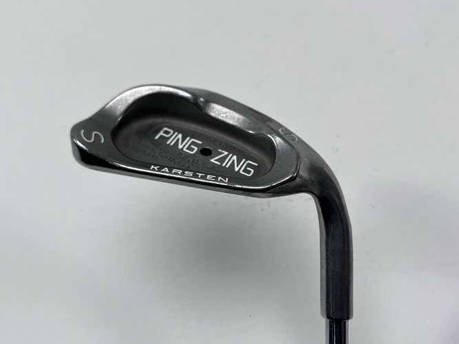 Ping Zing Sand Wedge SW Black Dot Karsten KT-M Stiff Steel Mens RH