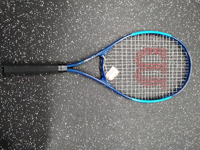 Used Wilson ULTRA PWR XL 112 Adult Tennis Racquet Royal Blue 4 3/8" 11849-S000043504
