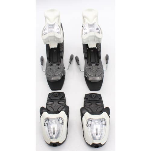 Marker M 4.5 RTZ Flat Kids Ski Bindings 74mm Brake / 0.75 - 4.50 DIN Range- Used