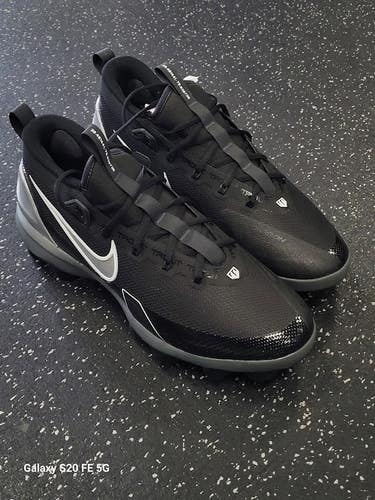 Nike FORCE ZOOM TROUT 9 ELITE BB/SB Cleats Black Senior 10.5 11849-S000043462